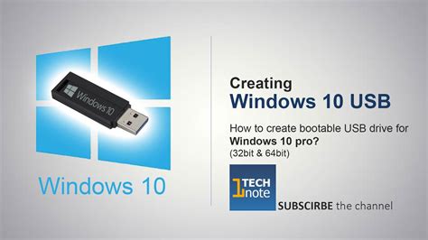 Creating Windows 10pro Usb Drive Youtube