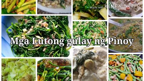 Mga Lutong Bahay Gulay Recipe Tagalog Bryont Blog
