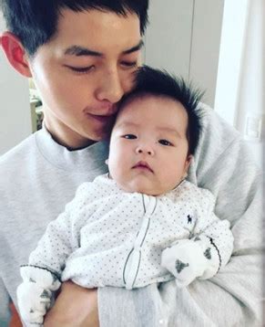 The stars of descendants of the sun are getting married this year! New Photos: Song Joong Ki Showers His Baby Nephew With ...