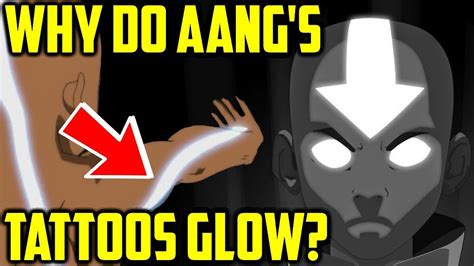 Why Do Aangs Tattoos Glow In The Avatar State Avatar The Last