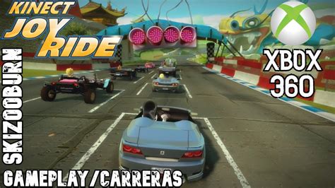 Kinect Joyride Carreras Gameplay Skizooburn Xbox 360 Part 1 Youtube