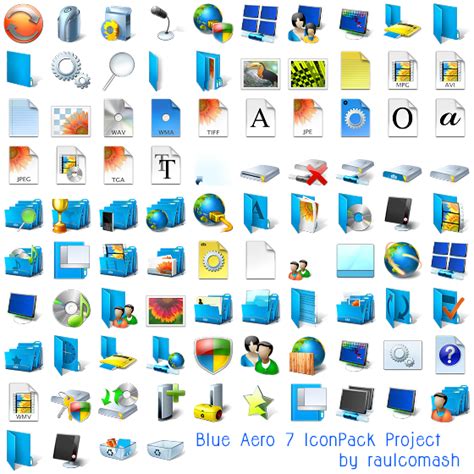 Windows 7 Icons Pack For Windows 10 Mywebhon