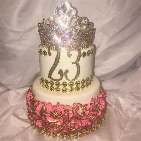 A Cake Fit For A Queen Happy 23rd Birthday Milly Jordanyear