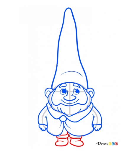 Gnome Drawing Gnomeo Draw A Gnomes Face Clip Art Library