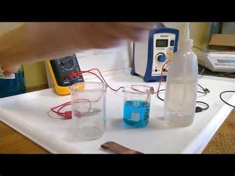 GCSE Core Practical Electrolysis YouTube