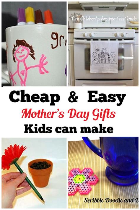 Maybe you would like to learn more about one of these? Cheap and easy Mother's day gifts kids can make | Gifted ...