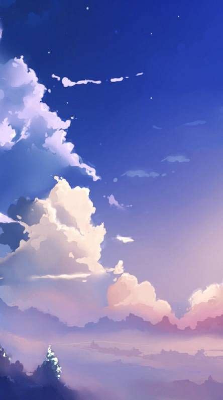 Anime Sky Sky Aesthetic Anime Scenery Night Sky Drawing