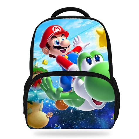 14inch Fashion School Cartoon Backpack Bag For Kids Super
