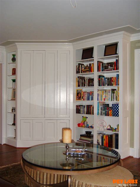 Maybe you would like to learn more about one of these? PEV Labs - Custom Living Room Built-in Cabinets