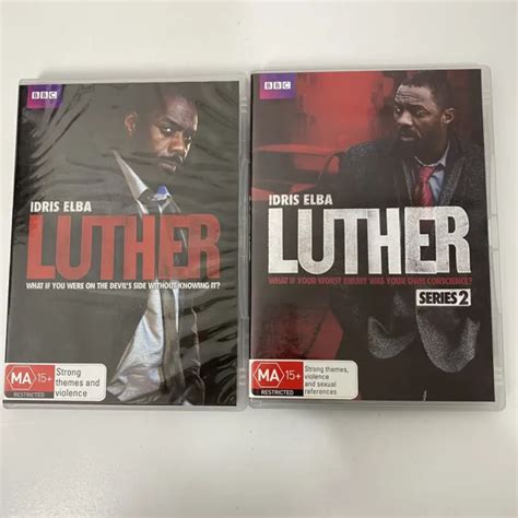 Luther Season 1 And 2 Dvd Bbc Tv Series Region4 Idris Elba Ruth Wilson