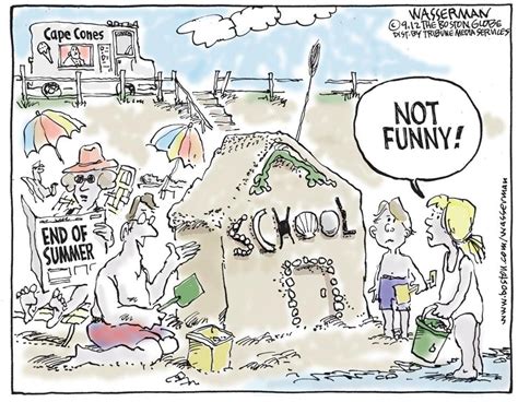 Editorial Cartoon End Of Summer The Boston Globe
