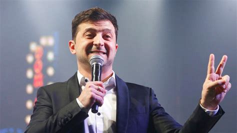 ukrainian comedian volodymyr zelenskiy wins 2019 presidential election