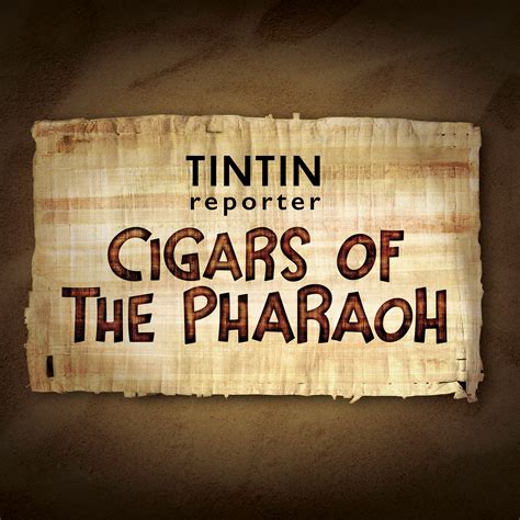 Artworks Tintin Reporter Les Cigares Du Pharaon