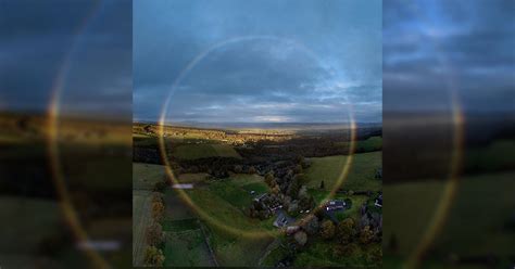 Photographer Uses Drone To Capture Ultra Rare Full Circle Rainbow