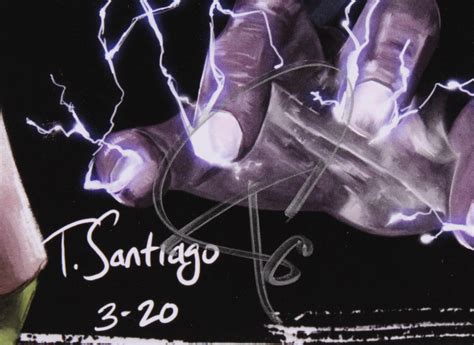 Tony Santiago Star Wars Revenge Of The Sith 13x19 Signed