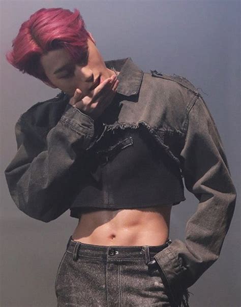 Male Kpop Idols In Crop Tops K Pop Galery