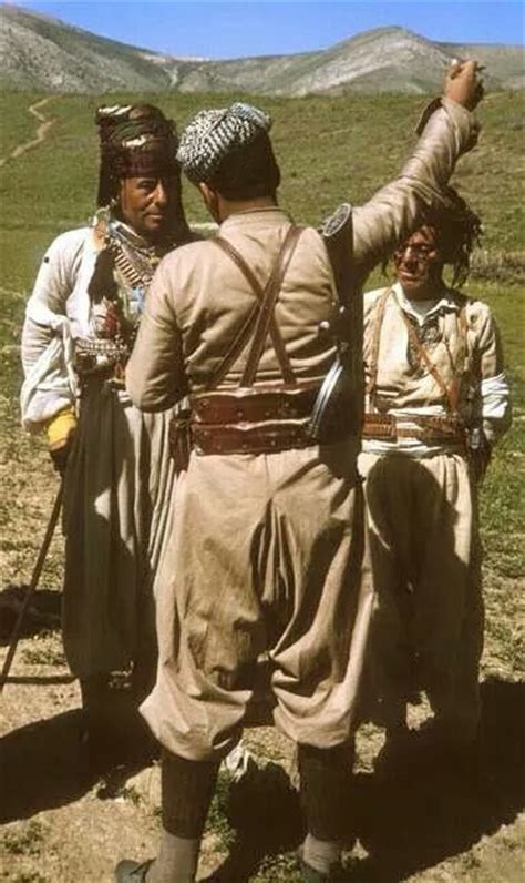 kurdish men in their traditional costume northern iraq 1965 photographer william carter gri