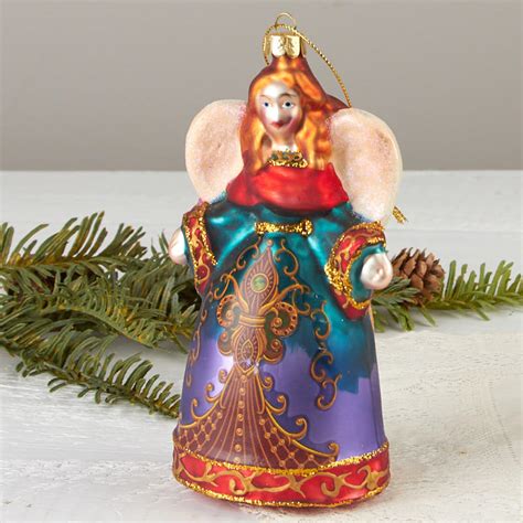 Vintage Blown Glass Angel Christmas Ornament Sales Factory Direct Craft