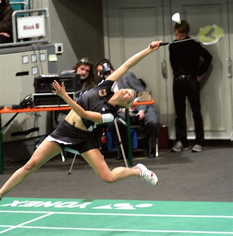 Carola Bott Is Sexy Female Badminton Player From Germany Sexy Female Athletes