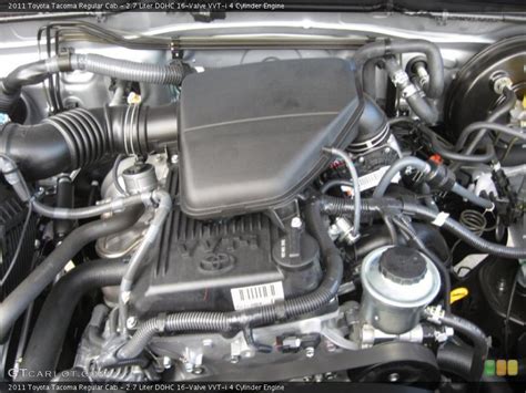27 Liter Dohc 16 Valve Vvt I 4 Cylinder Engine For The 2011 Toyota