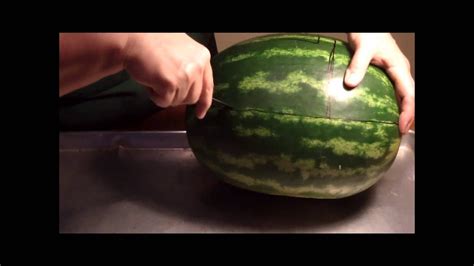 Start carving a cantaloupe into a ball shape. Baby Shower Food Idea - Watermelon Baby Carriage Fruit ...
