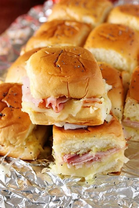Ham And Cheese Party Sandwiches The Kitchen Is My Playground