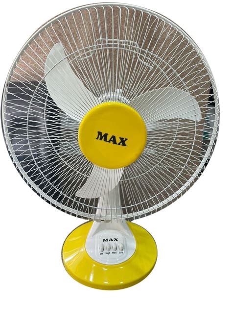 Electricity Max 3 Blade Electric Table Fan 300 Mm Size 60 Cm Diameter At Rs 900piece In Nagpur