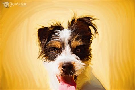 A high tail wagging very quickly may be a signal that the dog might attack. Free Dog Artwork