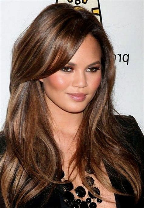 Top Celebrity Hair Color Trends For Spring And Summer 2020 Brunette Hair Color With Highlights
