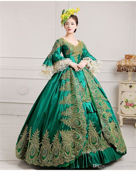 Green Masquerade Ball Gowns