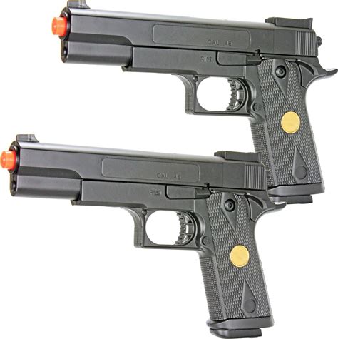 Spring Airsoft Pistols Airsoft Gun Double Eagle M292 1911 Style Spring Powered Pistol 6mm Bb Bbs