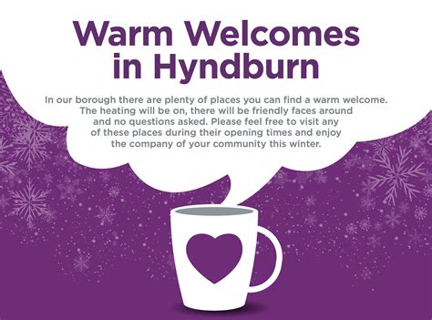 Warm Welcomes in Hyndburn – Warm Welcome Locations