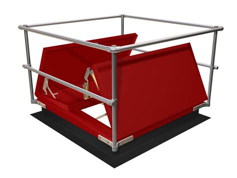 Roof Hatch Safety Railing System Railings Design Ideas