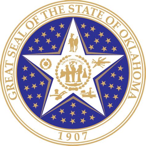 State Seal And State Government Executive Legislative And