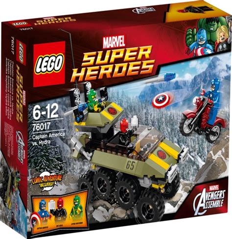 Lego Super Heroes Captain America Vs Hydra 76017 Lego
