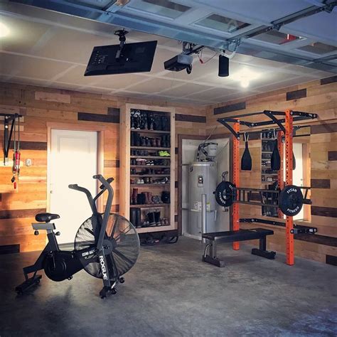 Transform Your Home Into A Personal Gym Garage Ideas