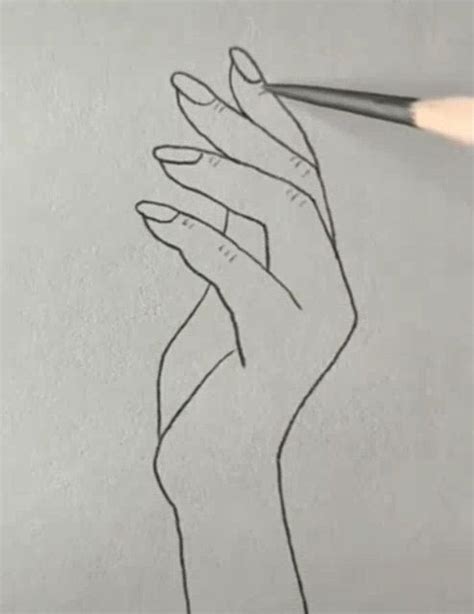 Hand Drawing Easy Hand Drawings Hand Art Drawing How To Draw Hands