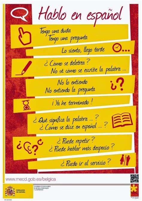 Frases Comunes Y Esenciales En La Clase De Español Teaching Spanish