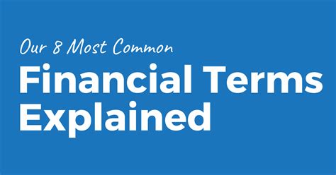 8 Common Financial Terms You Should Know — Leading Edge Financial Planning