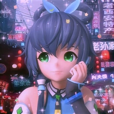 Luo Tianyi Icon 中国虚拟歌手 In 2021 Hatsune Miku Vocaloid Miku