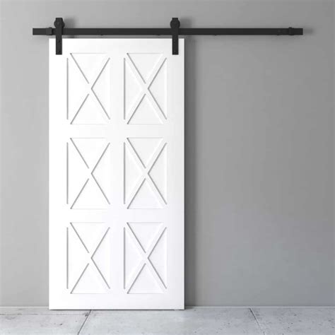 Oxford Barn Door White Urban Woodcraft