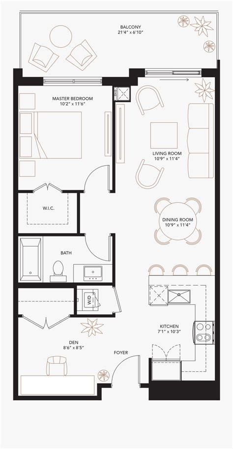 1000 Sq Ft 2 Bedroom Condo Floor Plans Free Transparent Clipart