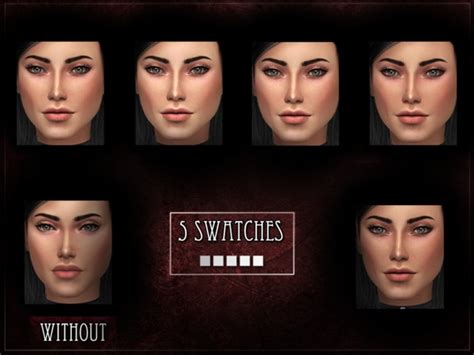 R Skin 10 Female Overlay By Remussirion At Tsr Sims 4 Updates