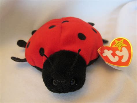 Ty Lucky Beanie Baby Toy Collectible Lady Bug Five Inch Etsy