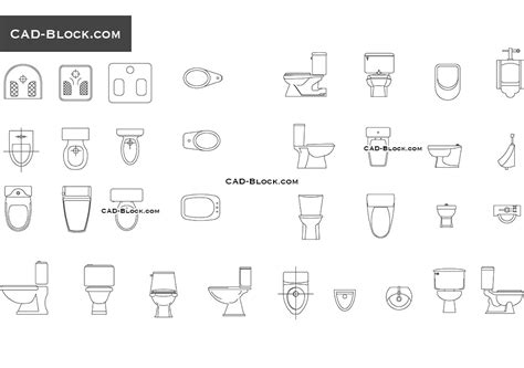 Halaman Unduh untuk file Gambar Closet Jongkok Autocad yang ke 2
