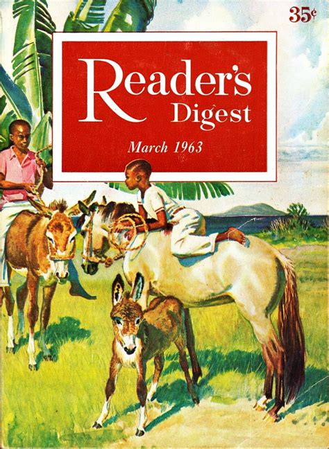 H-8224 Vintage Reader's Digest Magazine March 1963 | Comic book girl, Readers digest, Digest 