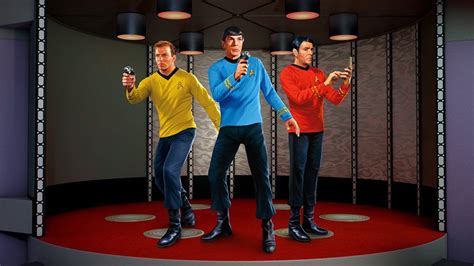 Explore Strange New Worlds With Captain Kirk Spock Uhura And The
