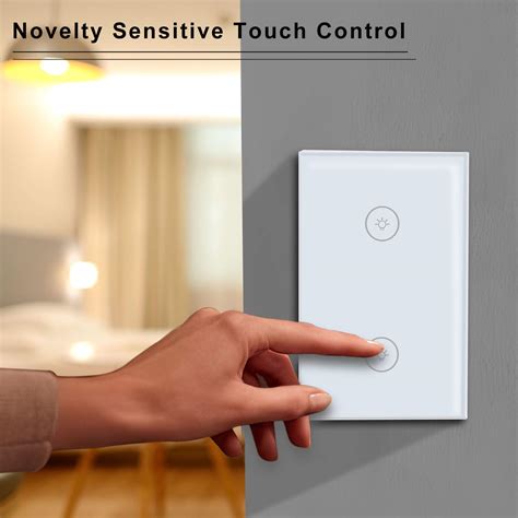 Smart Wifi Light Switches Innens Smart Wall Touch Light Switch Glass
