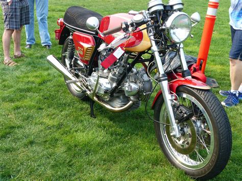 Oldmotodude 1974 Ducati 750 Gt On Display At The Meet