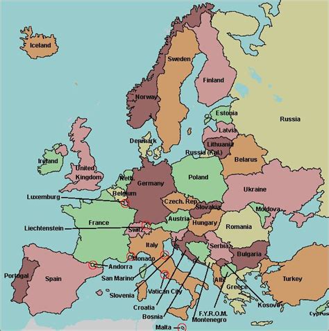 Also find the european countries map showing the country names and their political boundaries. Pin on learn something new every day